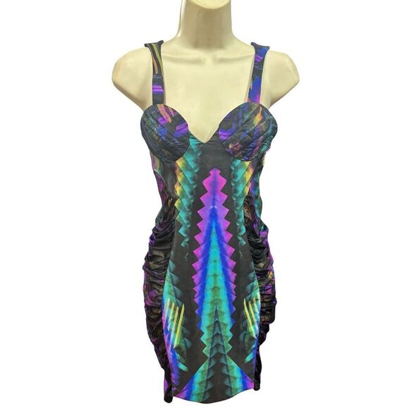 BELLE SAUVAGE QUILTED BRA DRESS NWT Size 36/4 Small - Picture 5 of 10